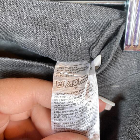 Banana Republic Women Pants Gray Curvy Devon Legging High Rise Stretch 10 - Picture 5 of 12